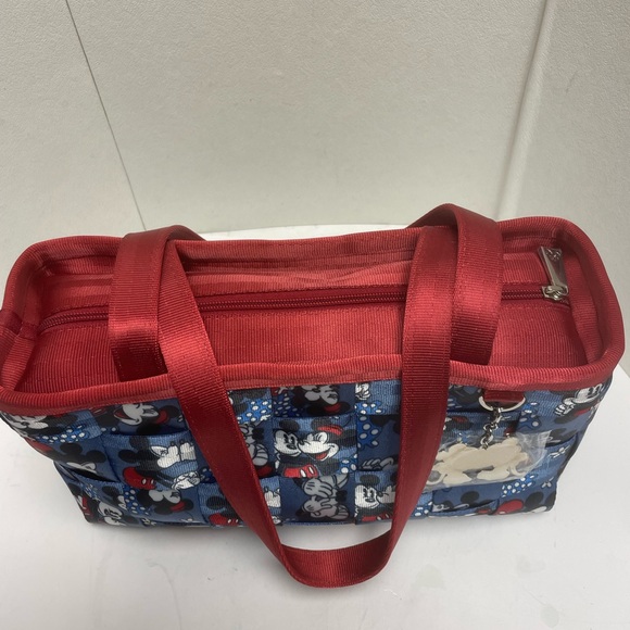 Harveys Disney Mickey Loves Minnie Classic Boyfriend Seatbelt Purse Shoulder Bag - Picture 10 of 10